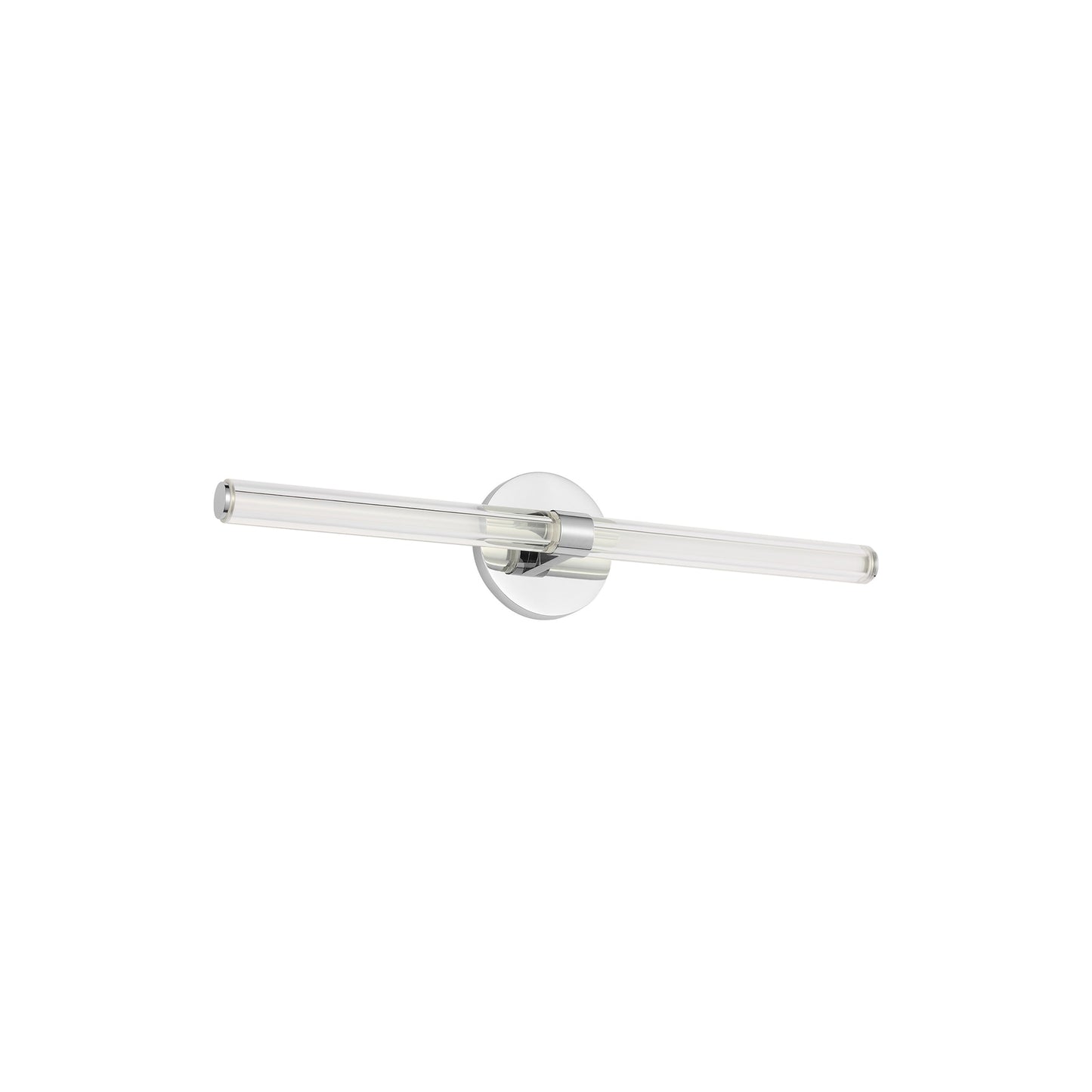Reiya LED Bath Vanity Light in Chrome (24-Inch).