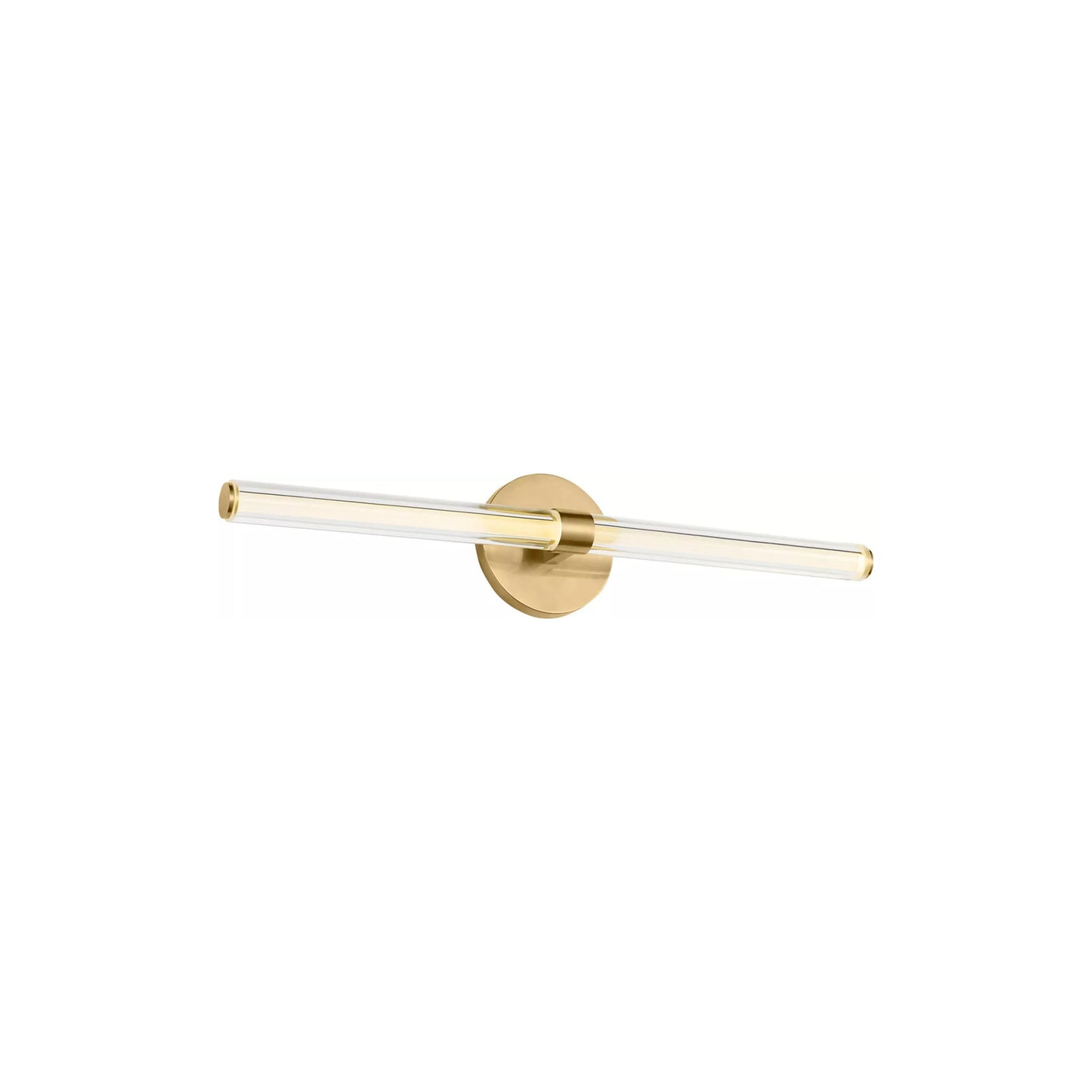 Reiya LED Bath Vanity Light in Hand-Rubbed Antique Brass (24-Inch).