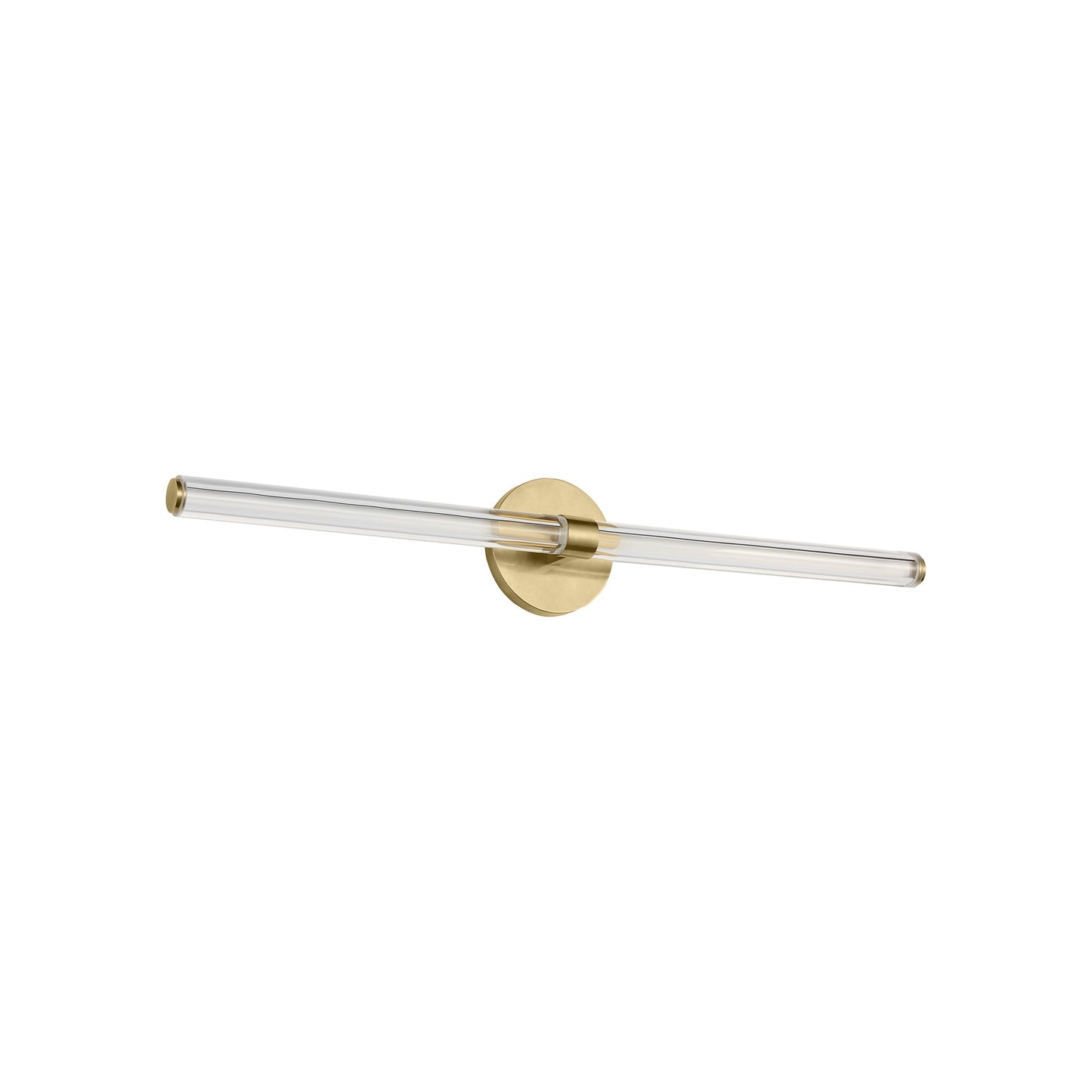 Reiya LED Bath Vanity Light in Hand-Rubbed Antique Brass (30-Inch).