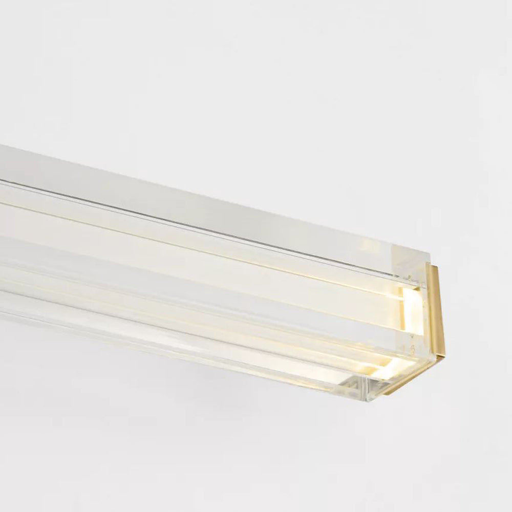 Reiya Square LED Bath Vanity Light in Detail.