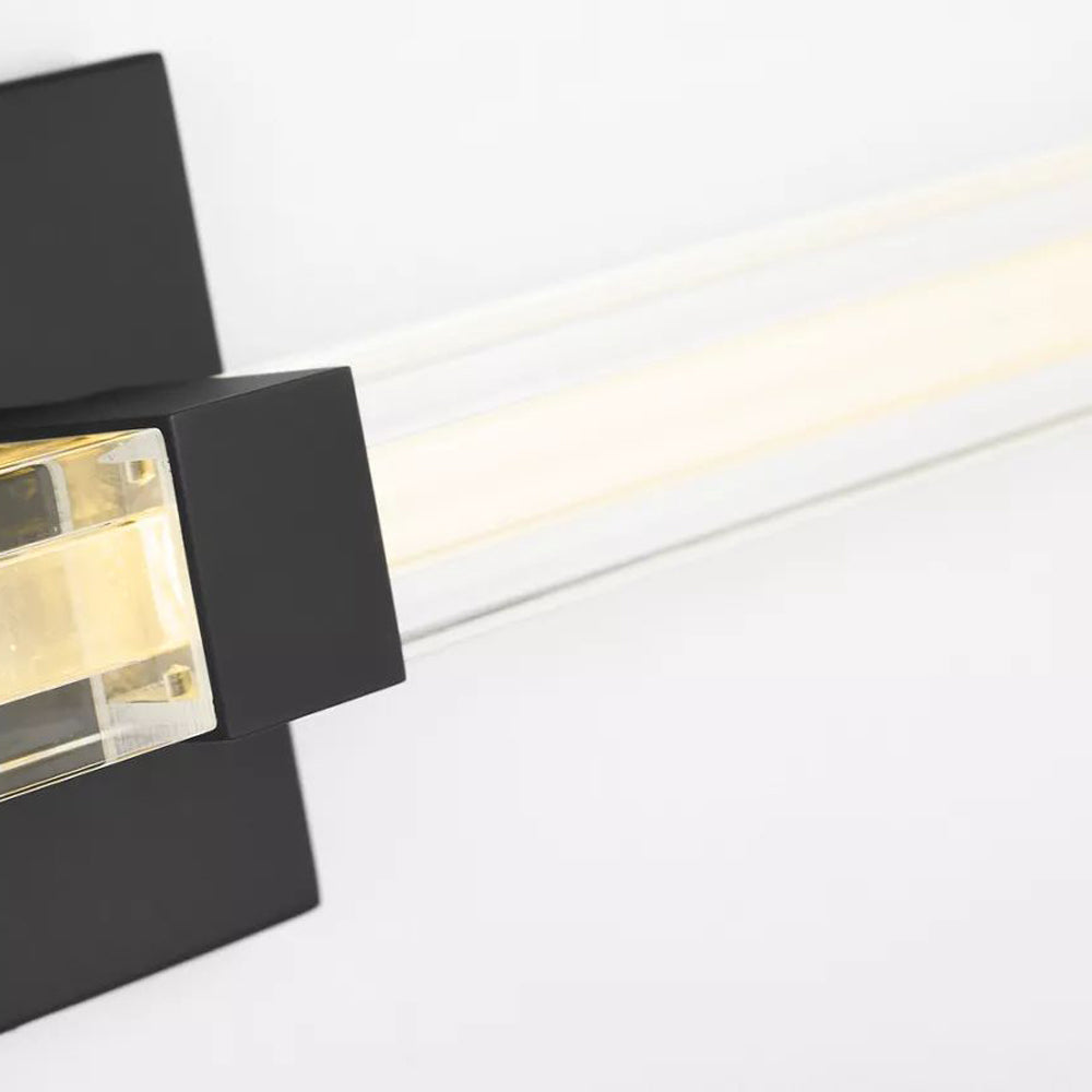 Reiya Square LED Bath Vanity Light in Detail.