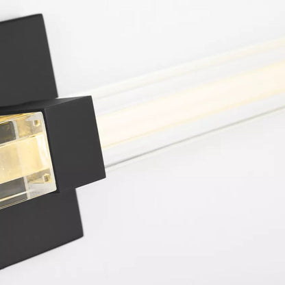 Reiya Square LED Bath Vanity Light in Detail.