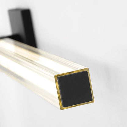 Reiya Square LED Bath Vanity Light in Detail.