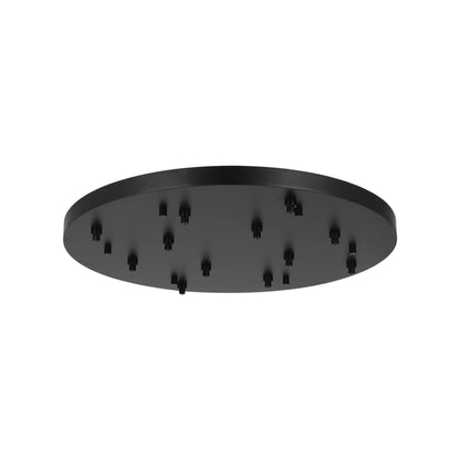 Round Multiport Canopy in Nightshade Black (36-Inch).