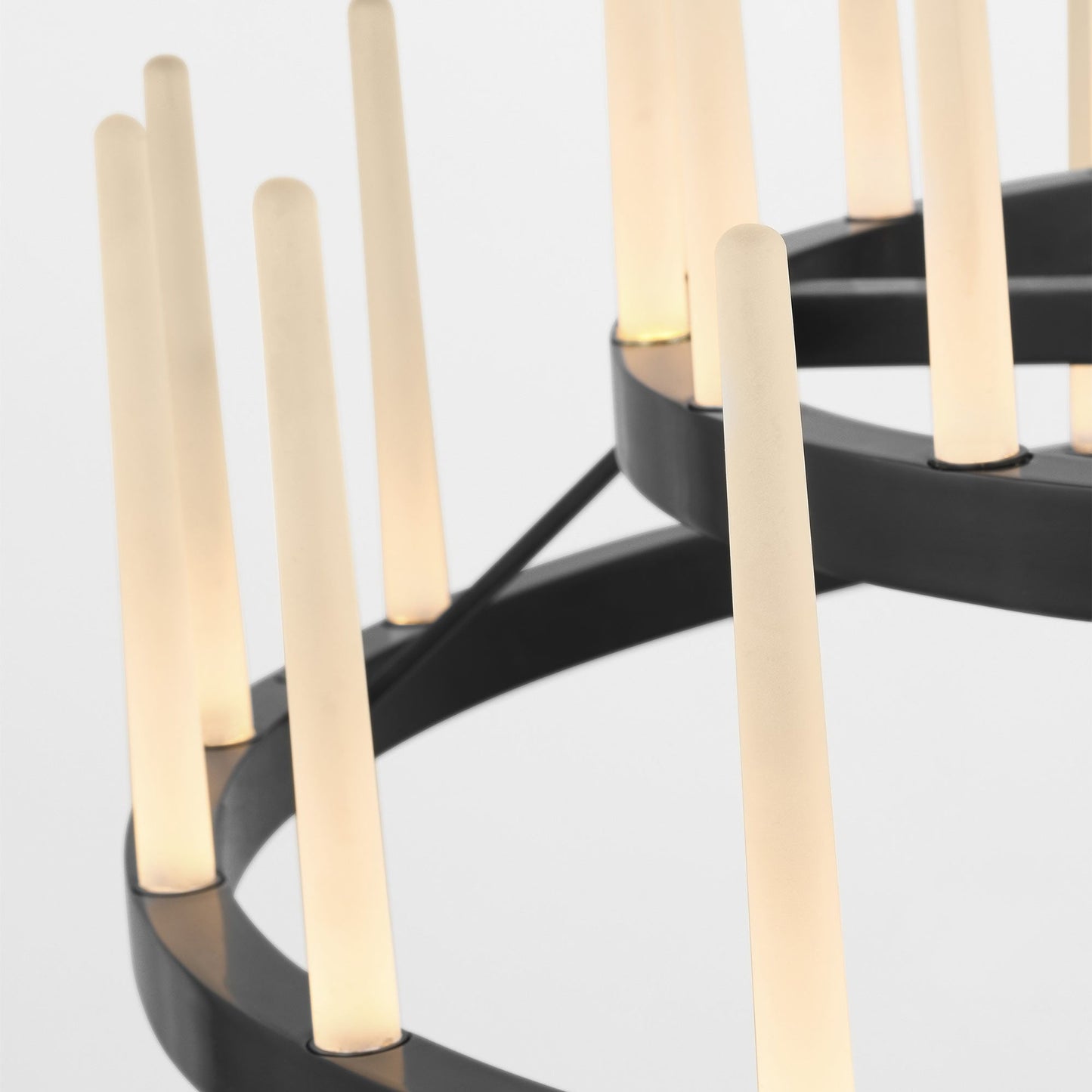 Sagrada Tiered LED Chandelier in Detail.