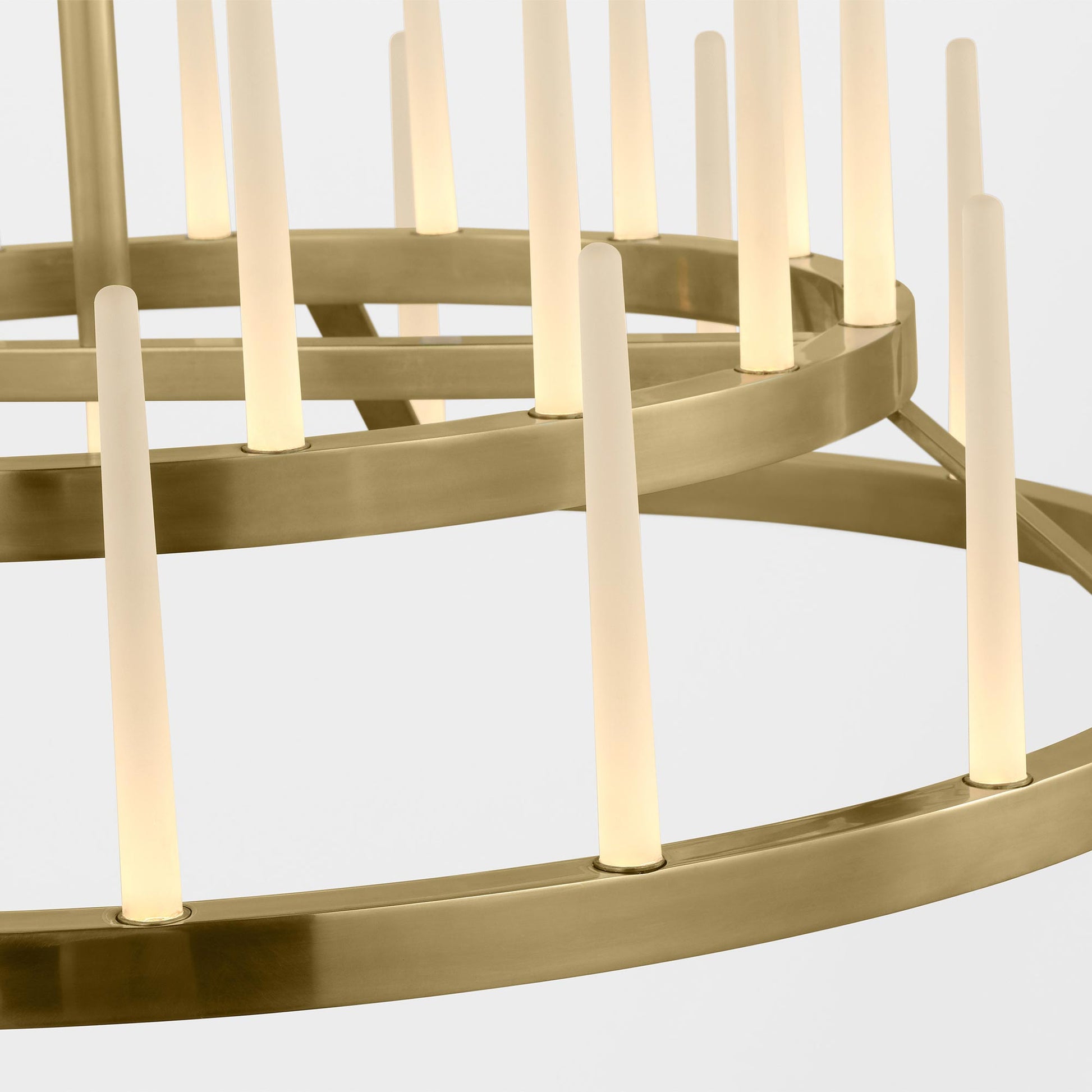 Sagrada Tiered LED Chandelier in Detail.