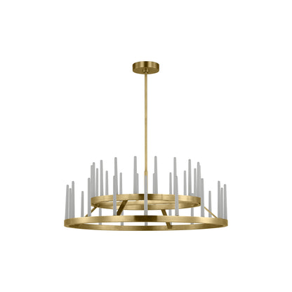 Sagrada Tiered LED Chandelier in Detail.