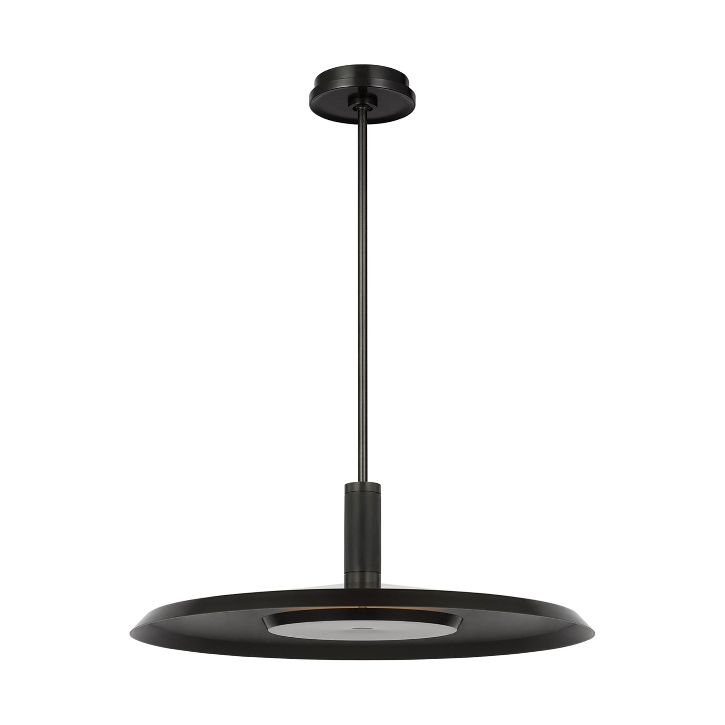 Saucer LED Pendant Light in Bronze(X-Large/2700K).