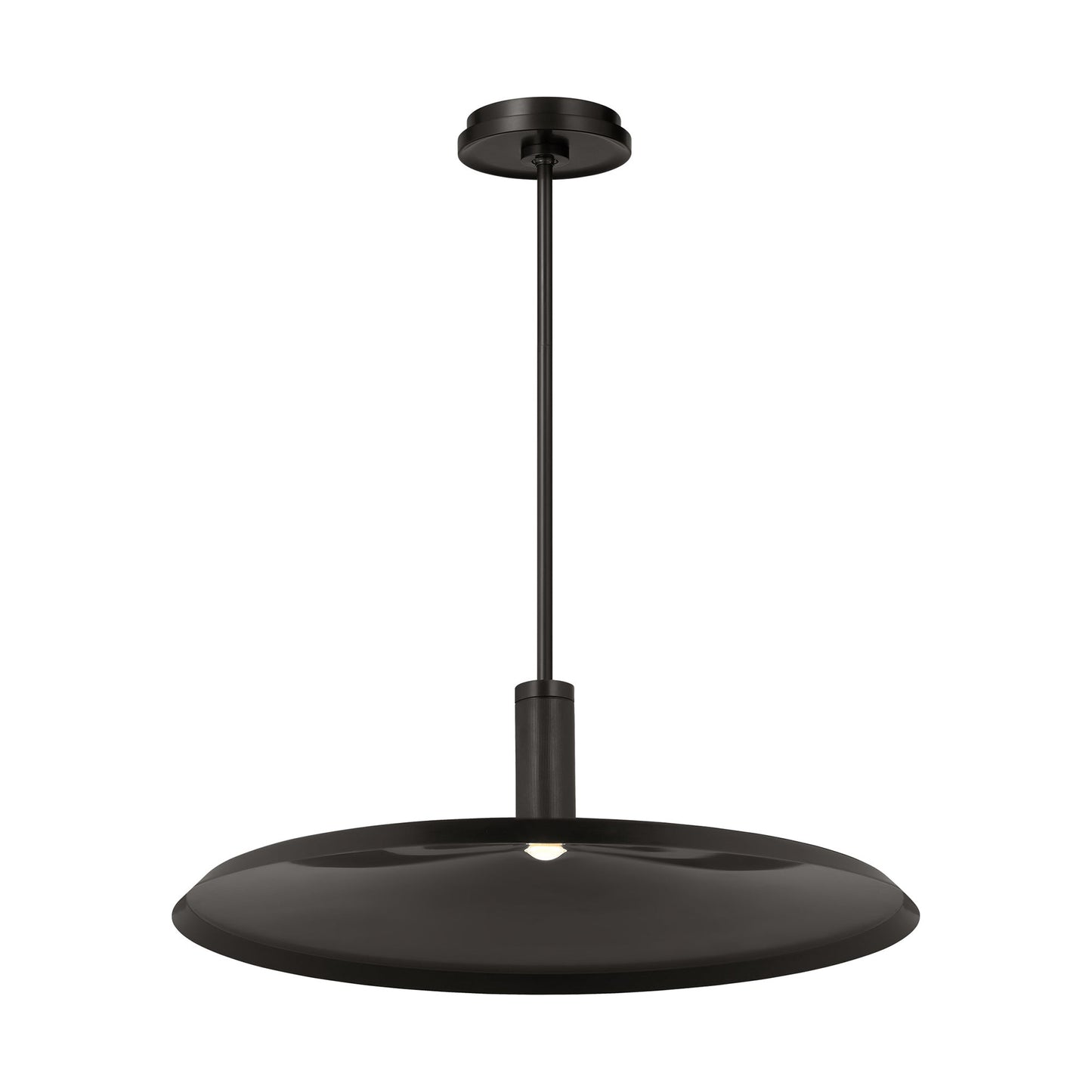 Saucer LED Pendant Light in Bronze(X-Large/3000K-1800K Warm Dim).