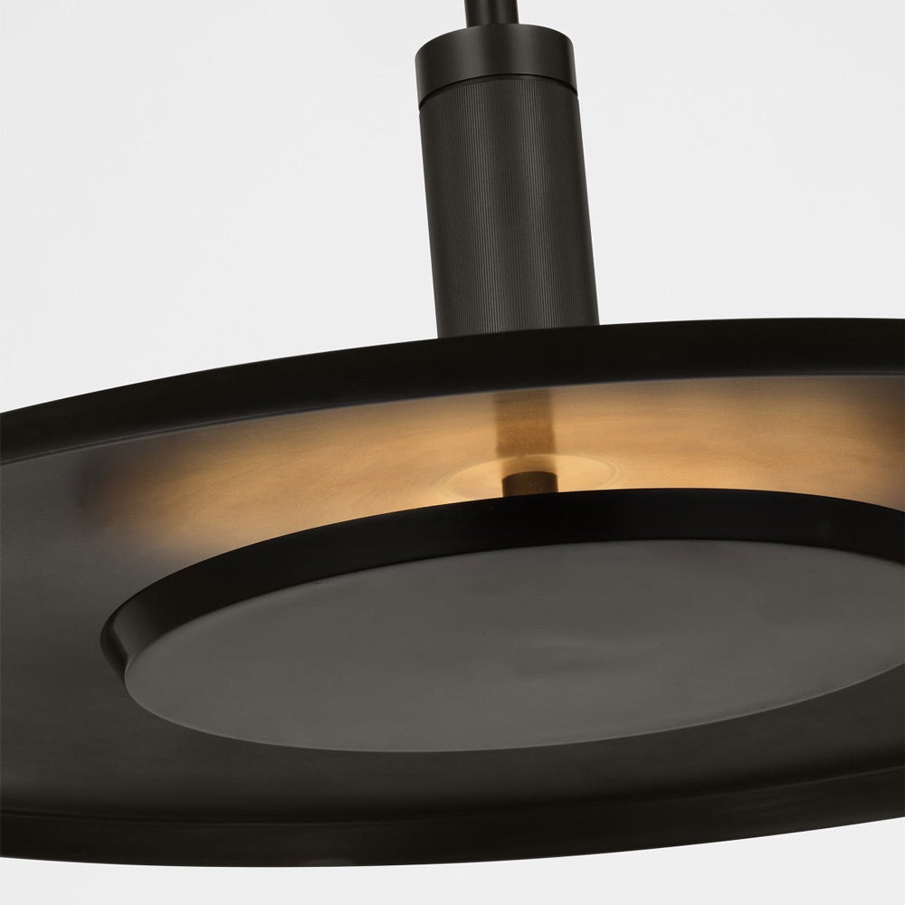 Saucer LED Pendant Light in Detail.