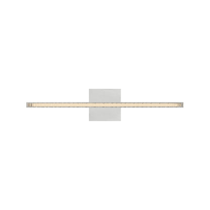 Serre LED Bath Vanity Light in Polished Nickel (24-Inch).