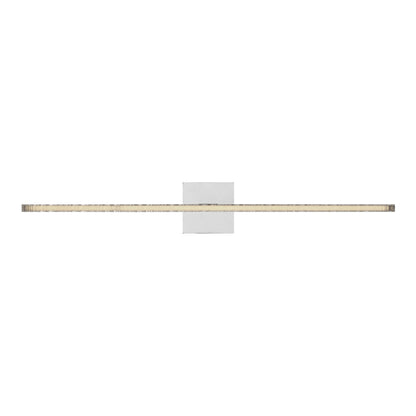 Serre LED Bath Vanity Light in Polished Nickel (36-Inch).