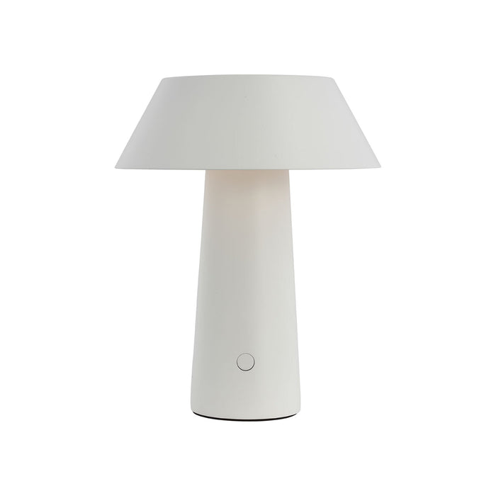 Sesa LED Table Lamp in Matte White (7-7-Inch).