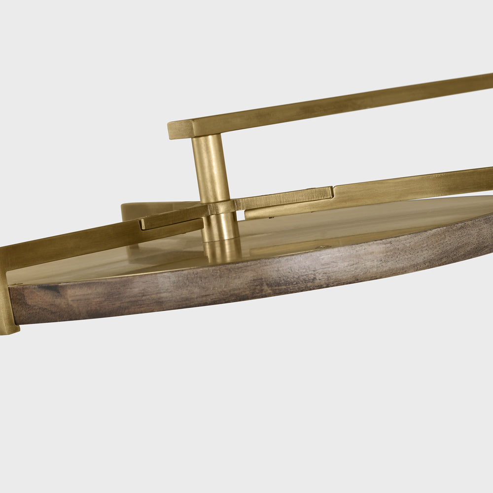 Shuffle LED Chandelier in Detail.