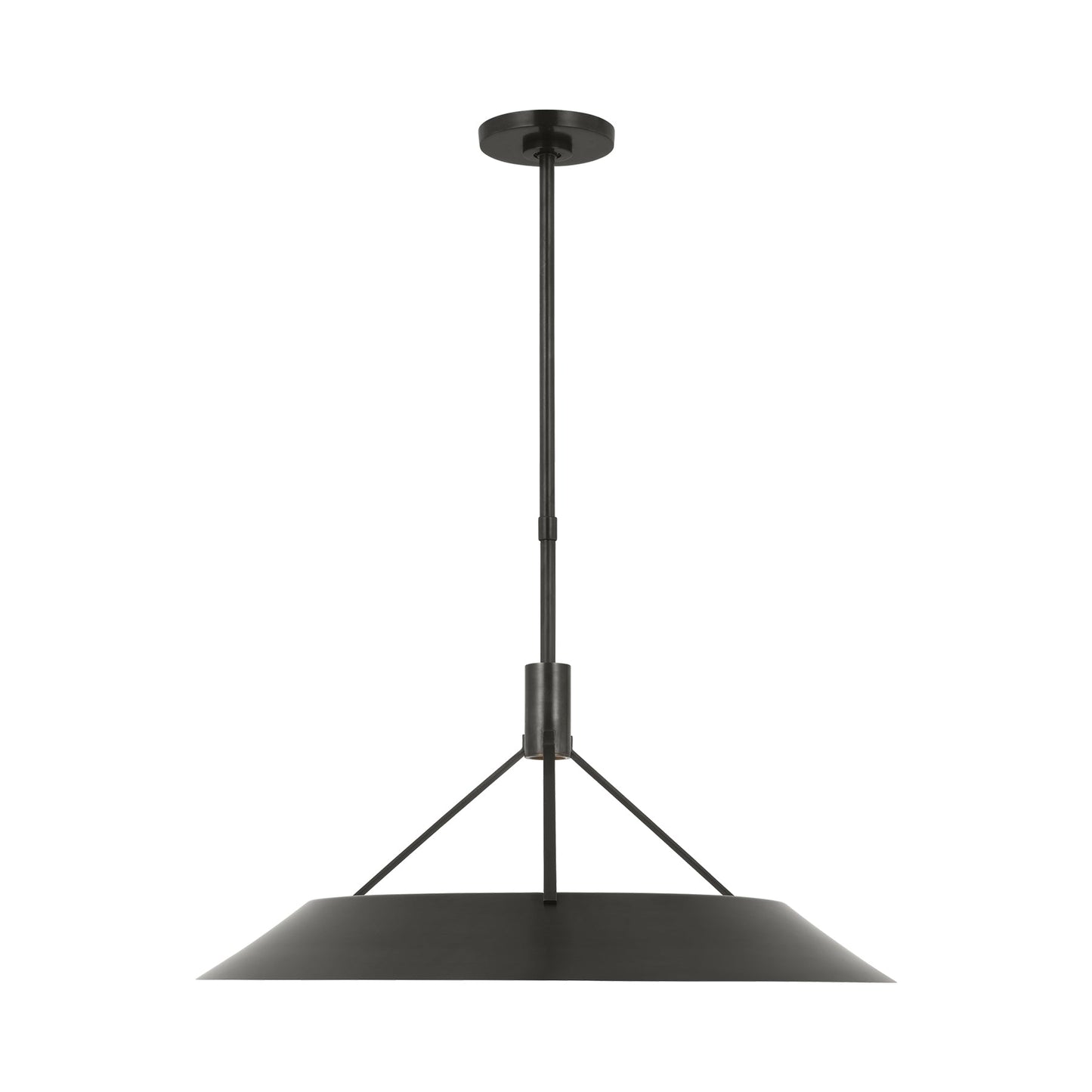 Sospeso LED Pendant Light in Dark Bronze.