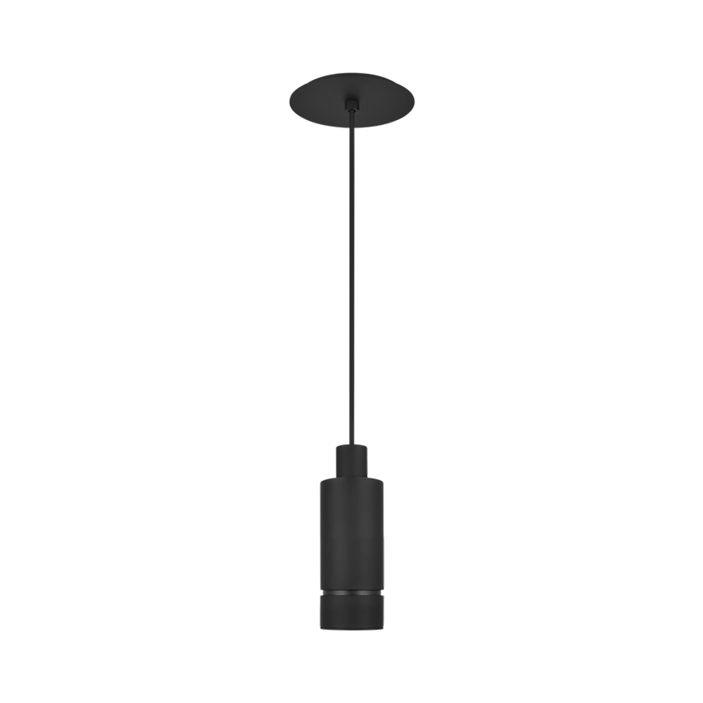 Sottile LED Pendant Light in Nightshade Black (Small).