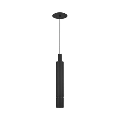 Sottile LED Pendant Light in Nightshade Black (Large).