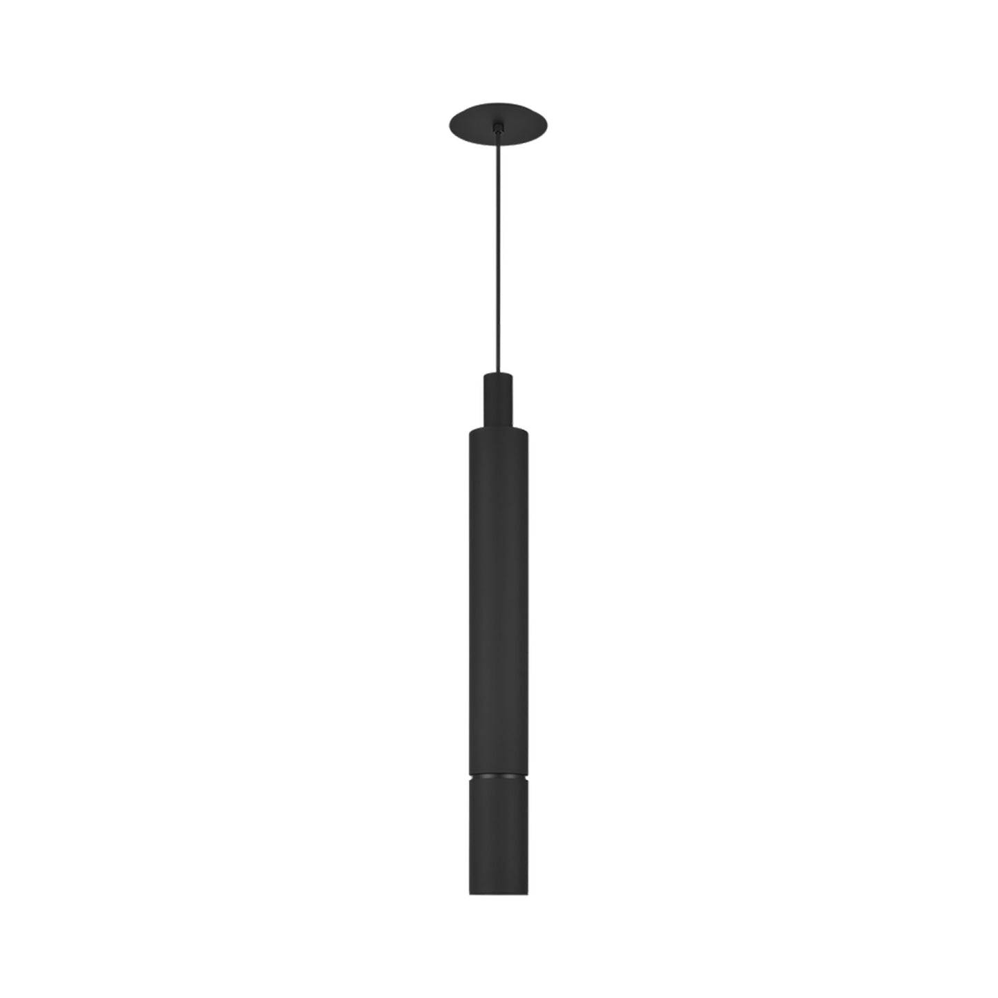 Sottile LED Pendant Light in Nightshade Black (X-Large).