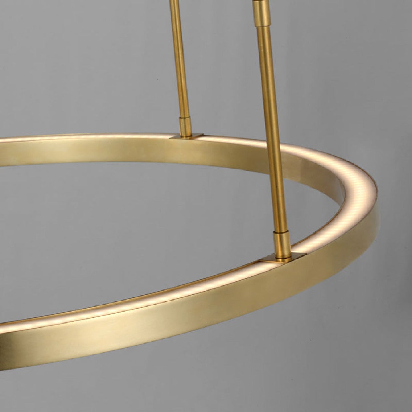 Stagger LED Chandelier in Detail.