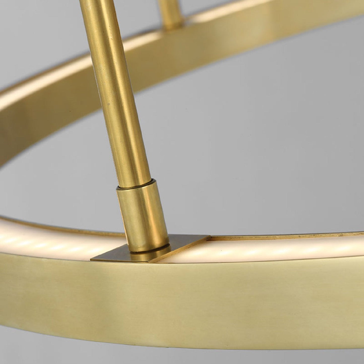 Stagger LED Chandelier in Detail.