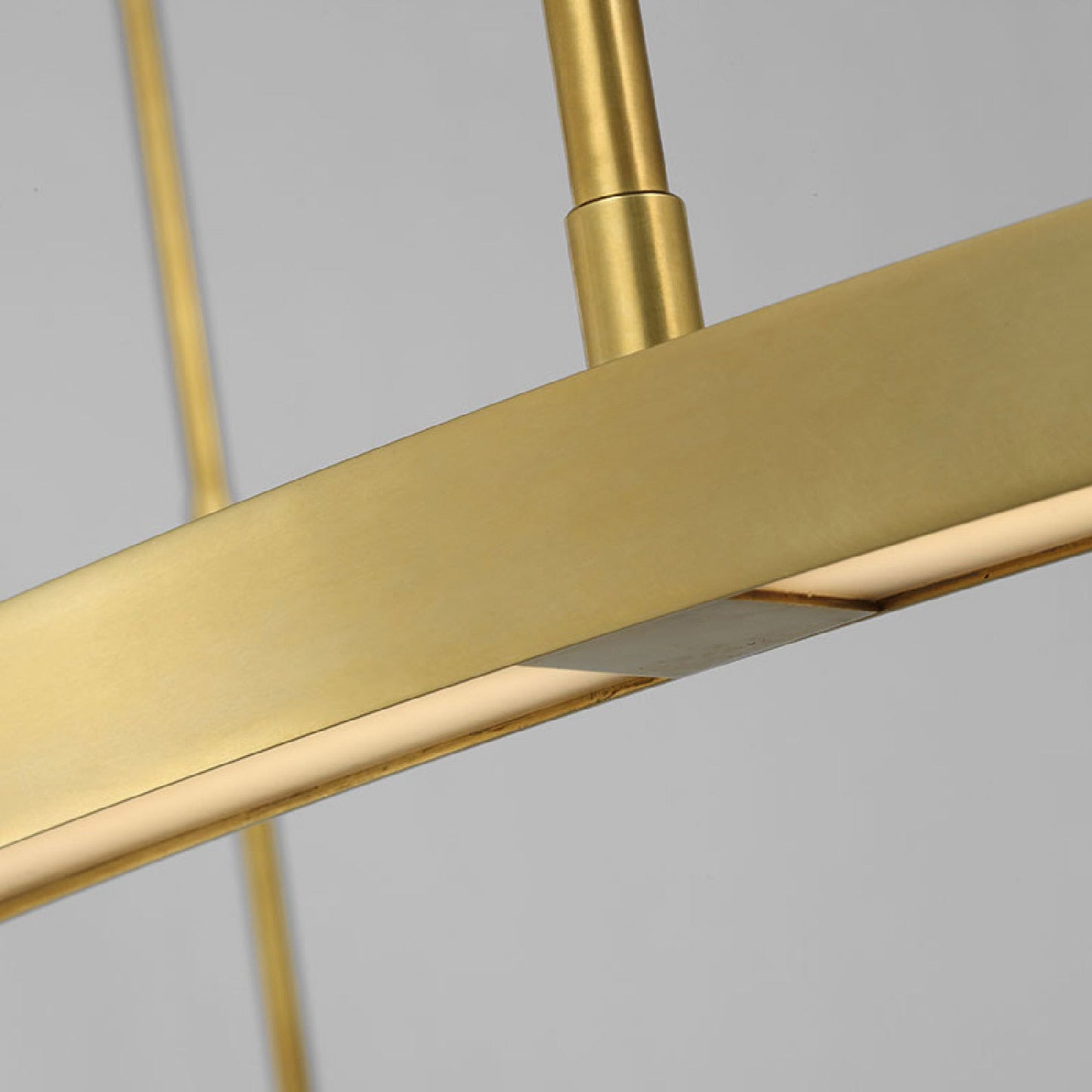 Stagger LED Chandelier in Detail.