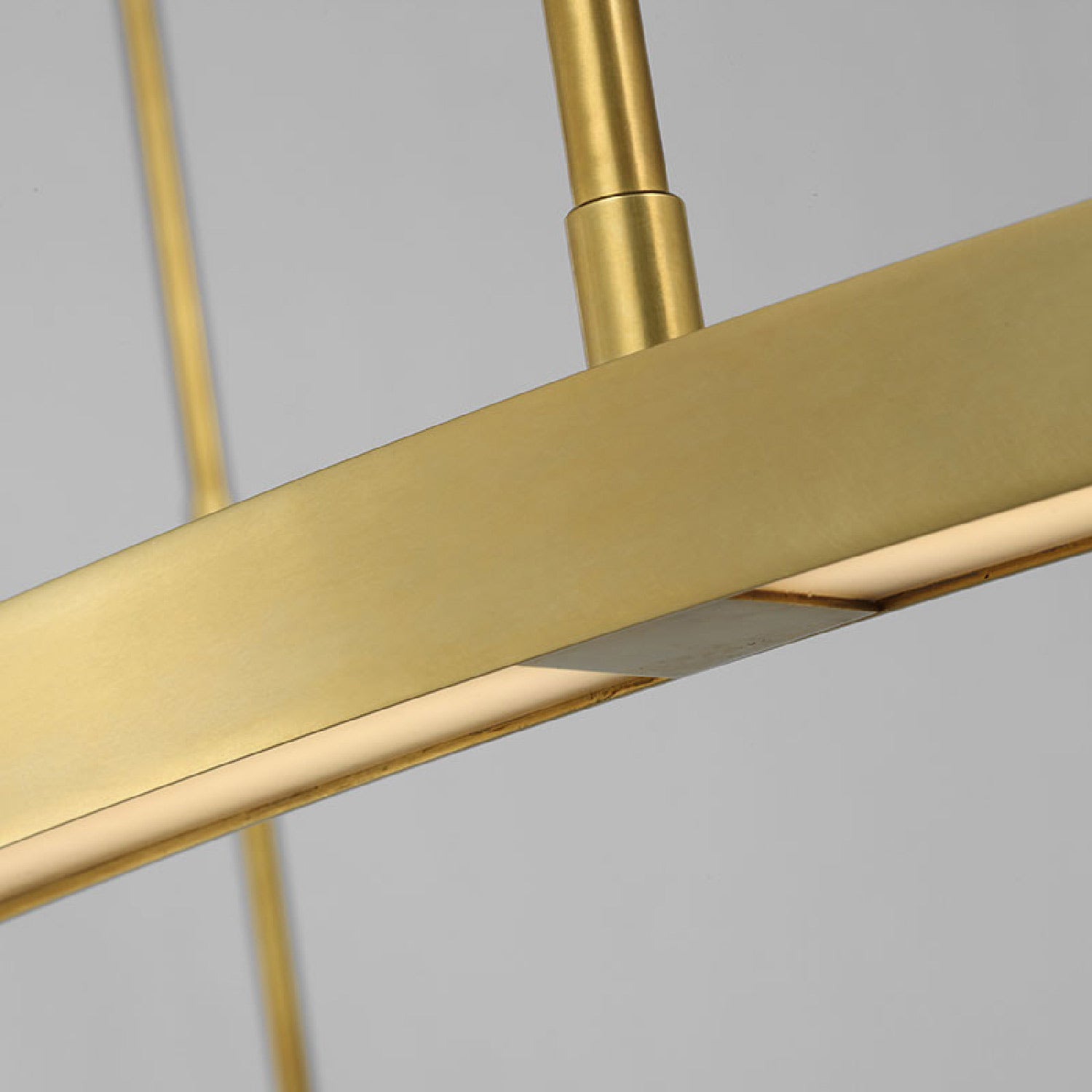 Stagger LED Chandelier in Detail.