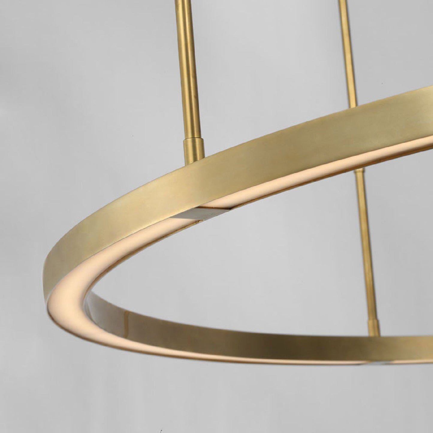 Stagger LED Chandelier in Detail.