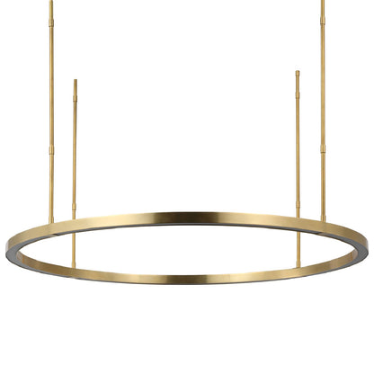 Stagger LED Chandelier in Detail.