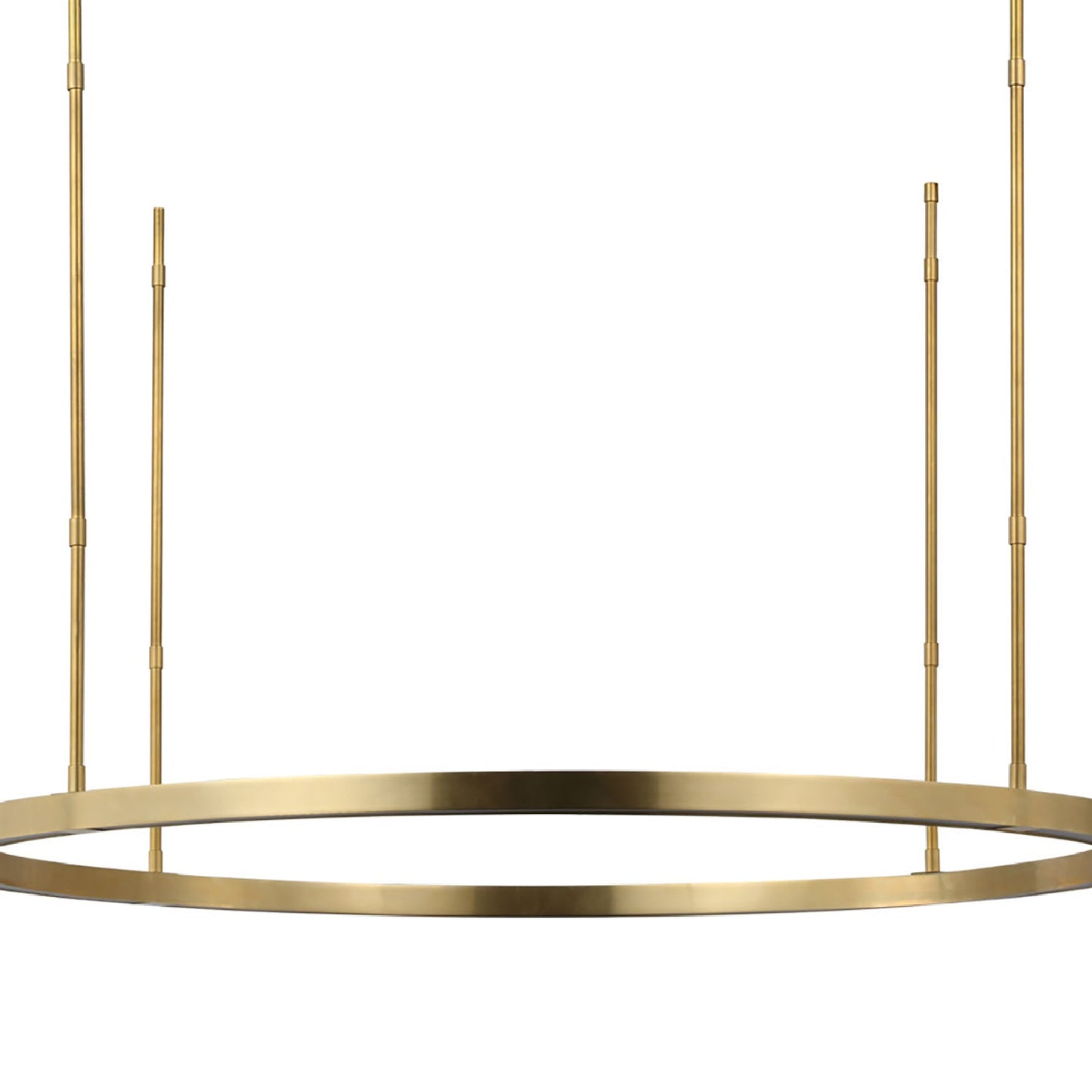 Stagger LED Chandelier in Detail.