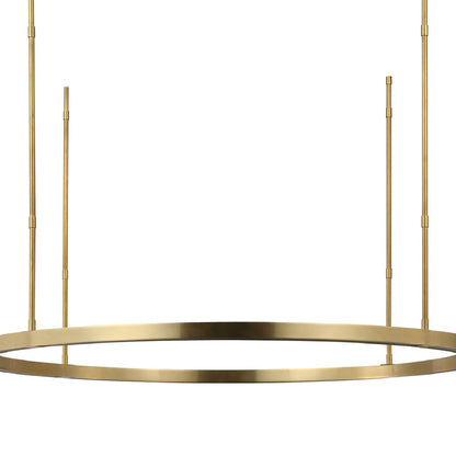Stagger LED Chandelier in Detail.