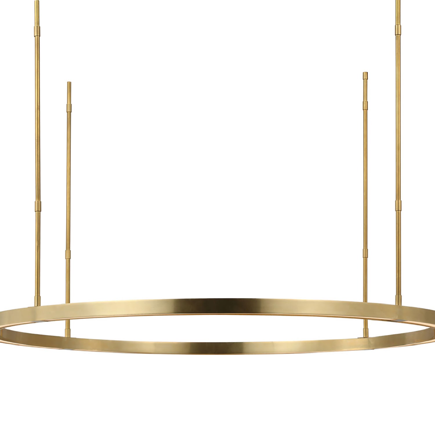 Stagger LED Chandelier in Detail.