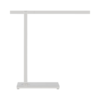 Stagger LED Table Lamp in Polished Nickel.