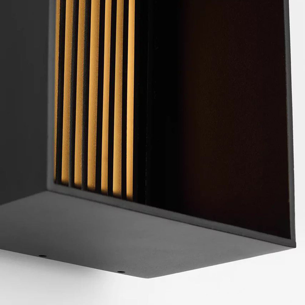 Strum Outdoor LED Wall Light in Detail.