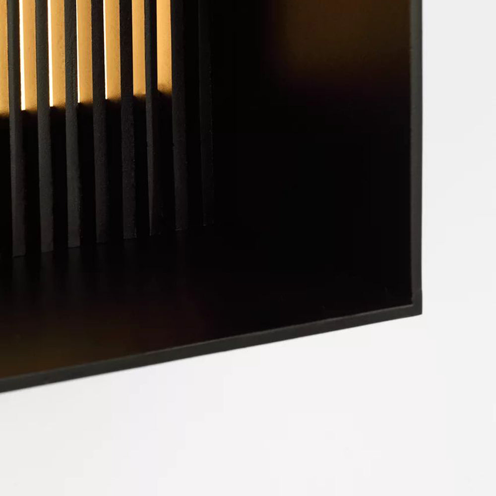 Strum Outdoor LED Wall Light in Detail.