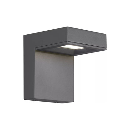 Taag Outdoor LED Wall Light in Charcoal (5.9-Inch).