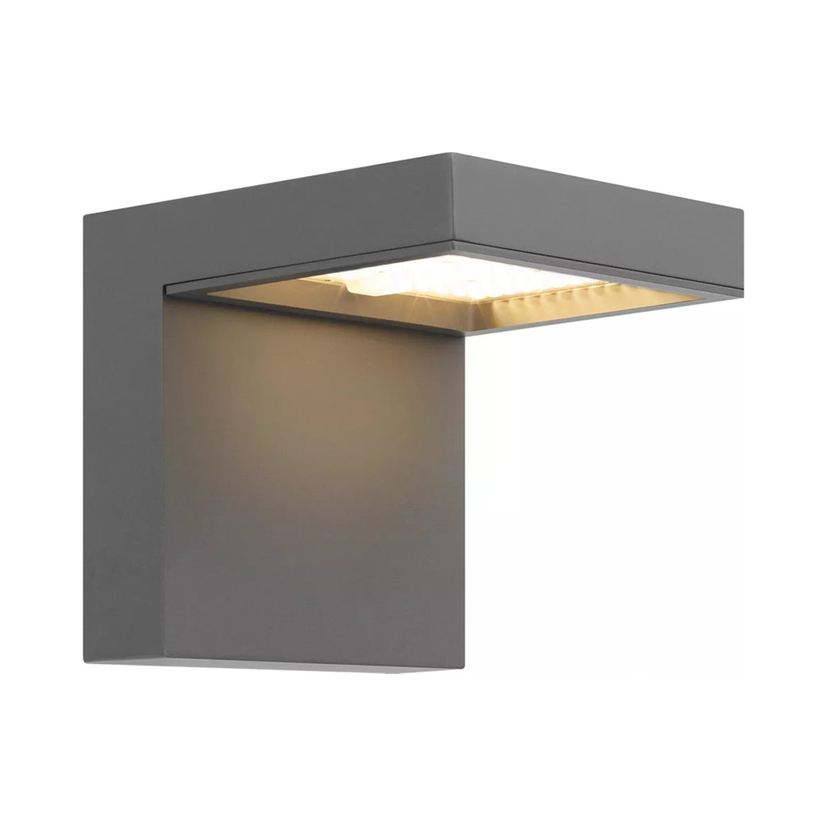 Taag Outdoor LED Wall Light in Charcoal (9.8-Inch).