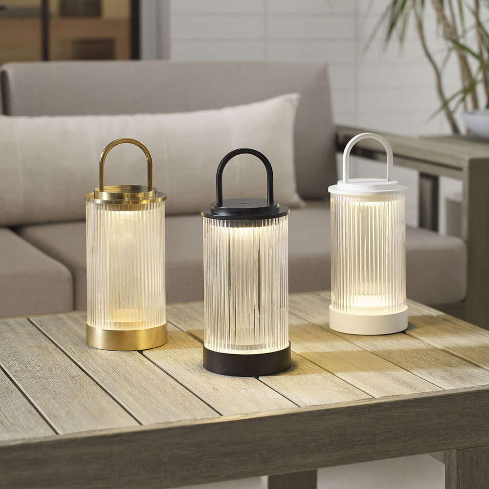 Tawa LED Table Lamp in Outside Area.