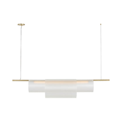 Trace Double Linear LED Chandelier.
