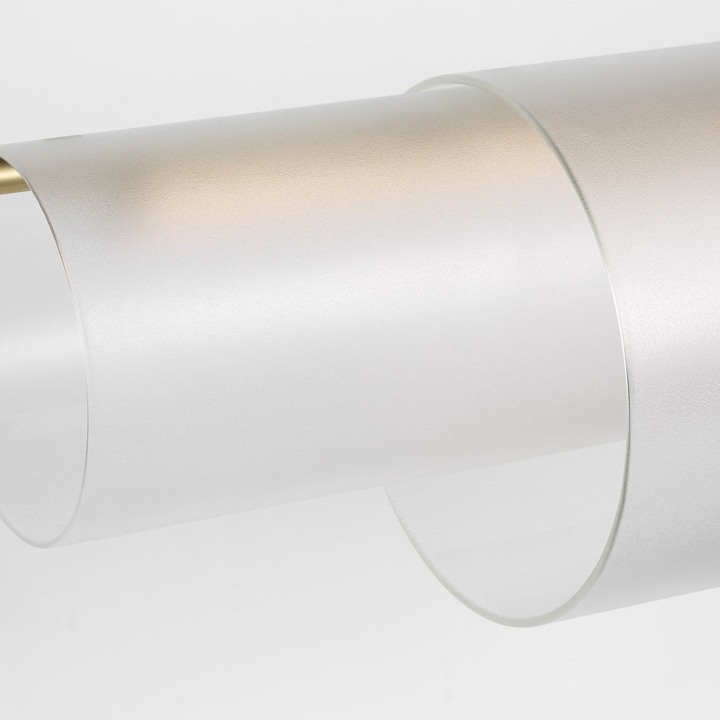 Trace Double Linear LED Chandelier in Detail.