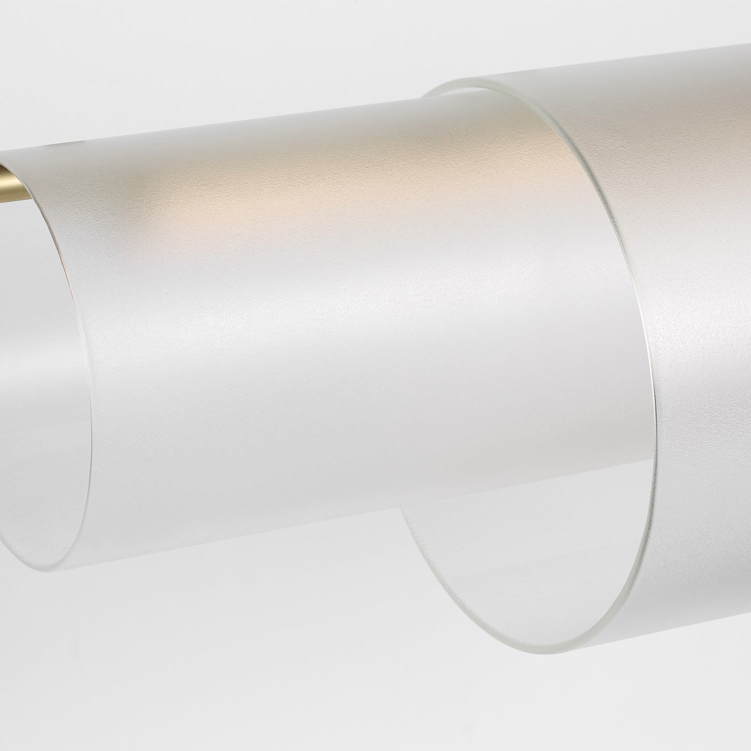 Trace Double Linear LED Chandelier in Detail.