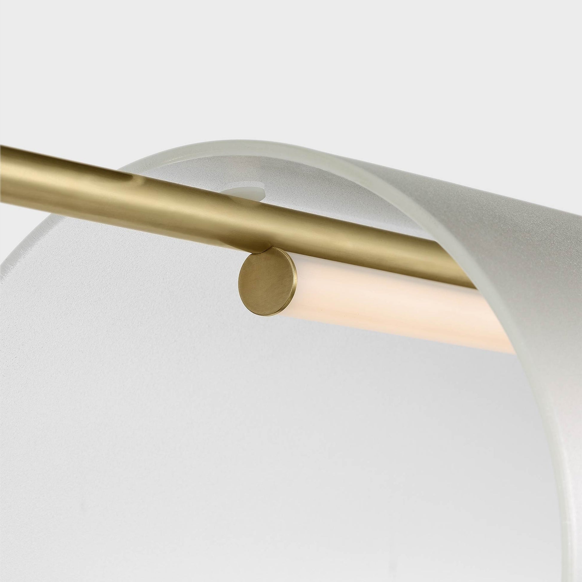 Trace Linear LED Chandelier in Detail.