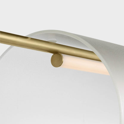 Trace Linear LED Chandelier in Detail.