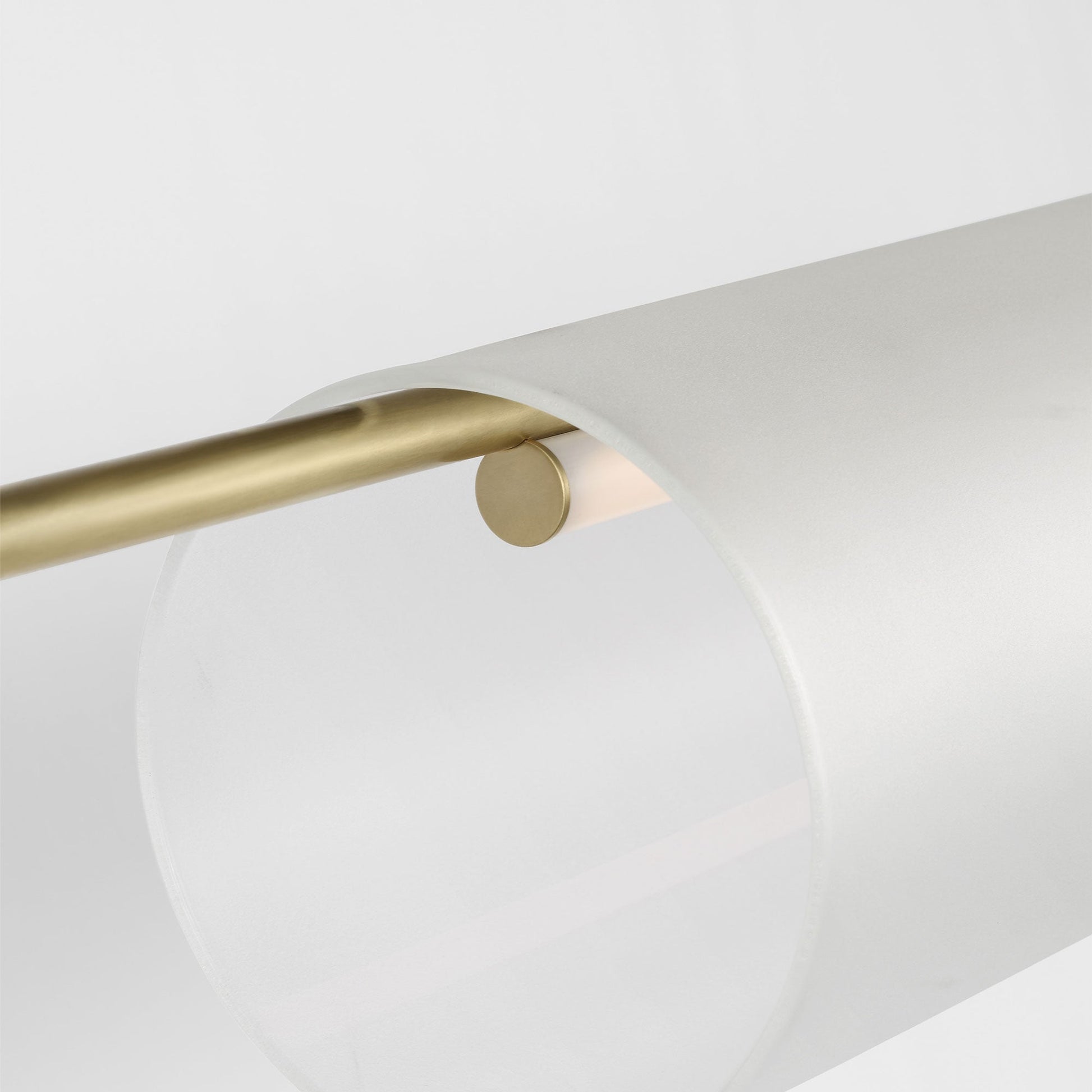 Trace Linear LED Chandelier in Detail.