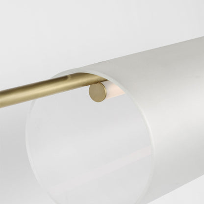 Trace Linear LED Chandelier in Detail.