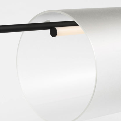 Trace Linear LED Chandelier in Detail.