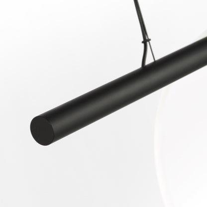 Trace Linear LED Chandelier in Detail.