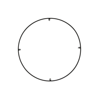 Trellis Round Spacer Accessory in Nightshade Black (18.3-Inch/4-Hook).