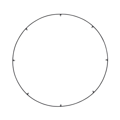 Trellis Round Spacer Accessory in Nightshade Black (30.3-Inch/8-Hook).