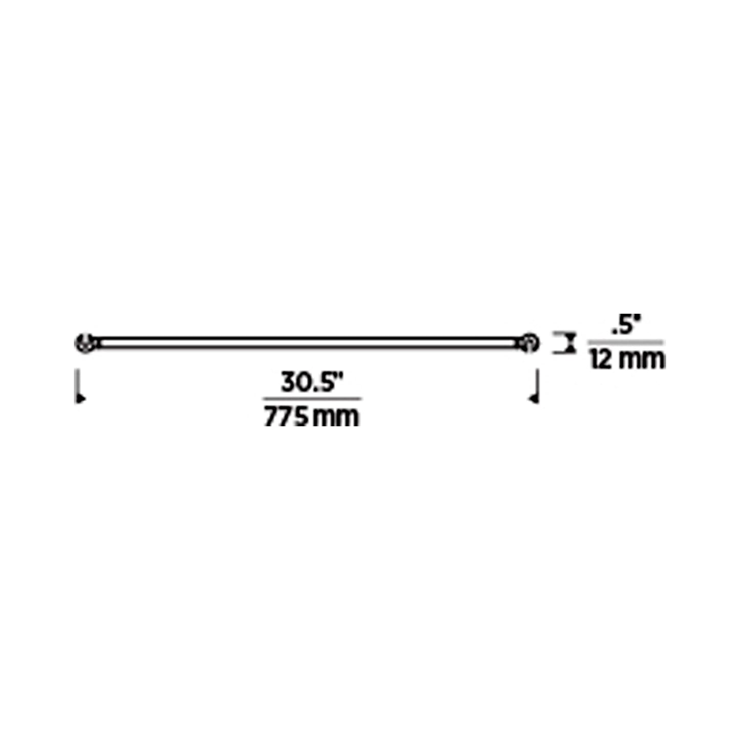 Trellis Spacer Accessory - line drawing.