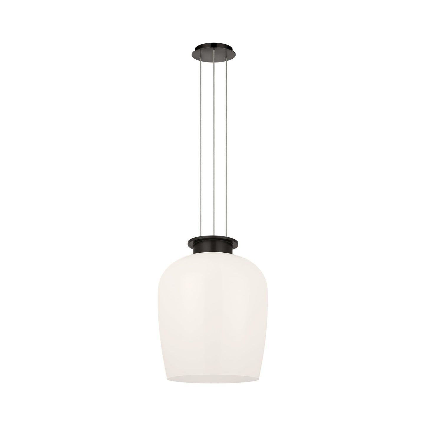 Vetro LED Pendant Light in Bronze (21-Inch).